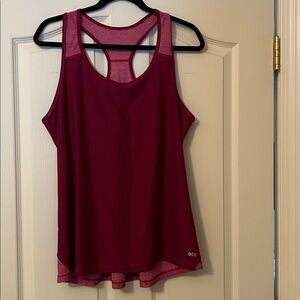 DSG Burgundy Athletic Tank Top size L